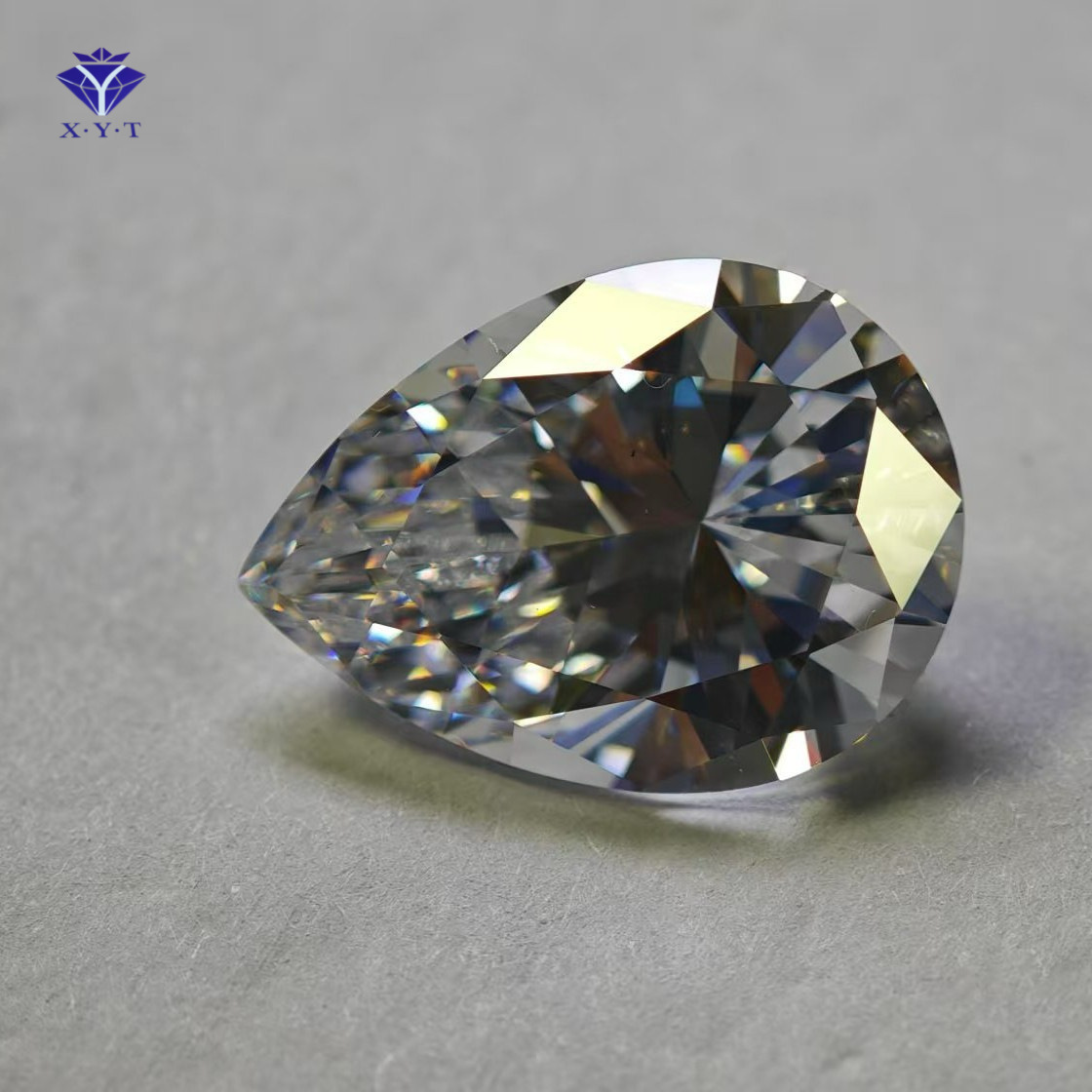 Кольцо с жемчужиной белого цвета, форма капли, поверхность, прозрачный кубический циркон, искусственный, острый низ, в наличии, оптовая продажа