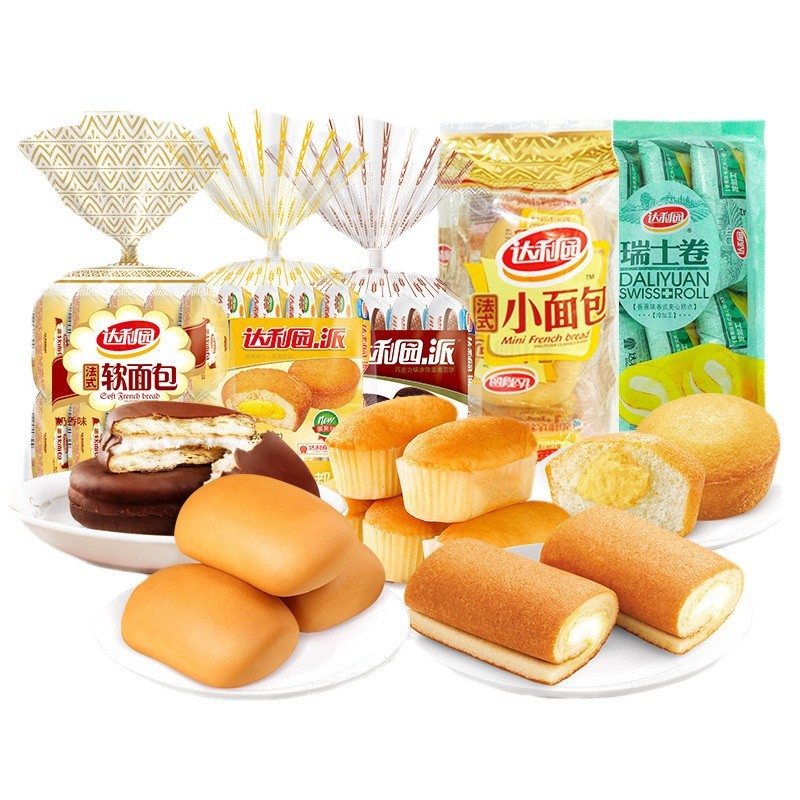 [Daliyuan Bagged Multi-Specification] Factory Direct Sales of Pastries, Casual Snacks, Snacks, Bread Wholesale