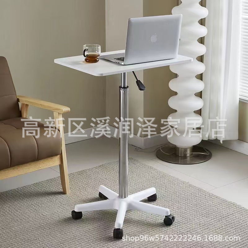 Pneumatic Hydraulic Lifting Computer Desk Pneumatic Lifting Speech Zhuo Pneumatic Lifting Desk Pneumatic Lifting Bedside Table