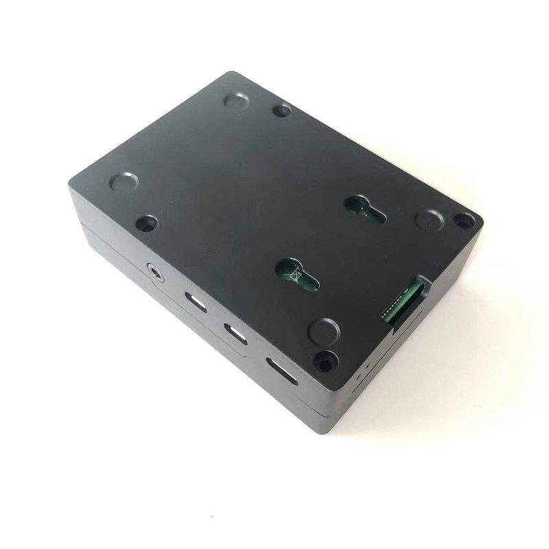 Raspberry Pi 4B Metal Shell Raspberry Pi 3B+ Aluminum Alloy Shell with Built-In Thermal Column for Heat Dissipation