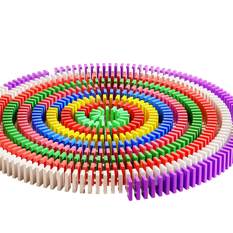 Domino Model Children's Educational Non-Toy Large Building Blocks for Boys and Girls, Special for Elementary School Competitions, Gift