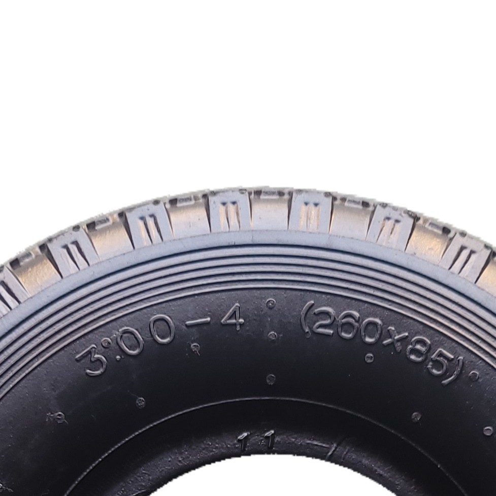 300-4 rubber tire Tiger Car trolley truck warehouse car tire