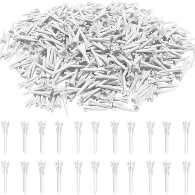 Golf Spikes 48mm Short Pc Reinforced Plastic Spikes Golf Tee Golf Supplies Accessories Tee