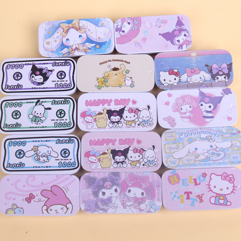 Miniature Mini Simulation Pencil Case Sanrio Pencil Case Dollhouse Doll House Learning Scene Small Ornaments