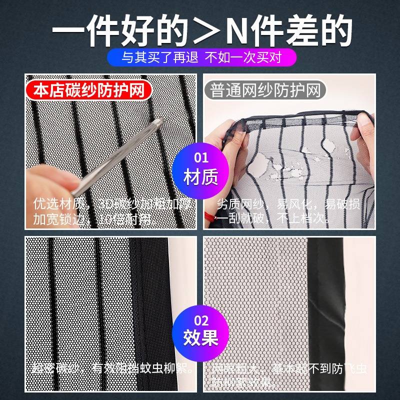 Automobile water tank insect-proof net anti-catkin middle net anti-sand dust cover filter net universal model elastic mesh insect-proof net