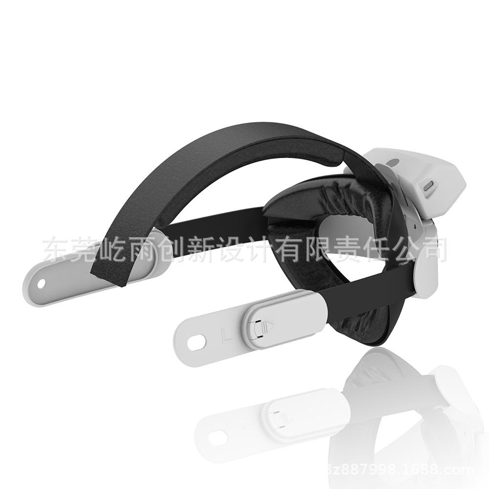 Rechargeable Adjustable Quest2 Elite Headband Adjustable Length Headband Quest3/3S Charged Headband