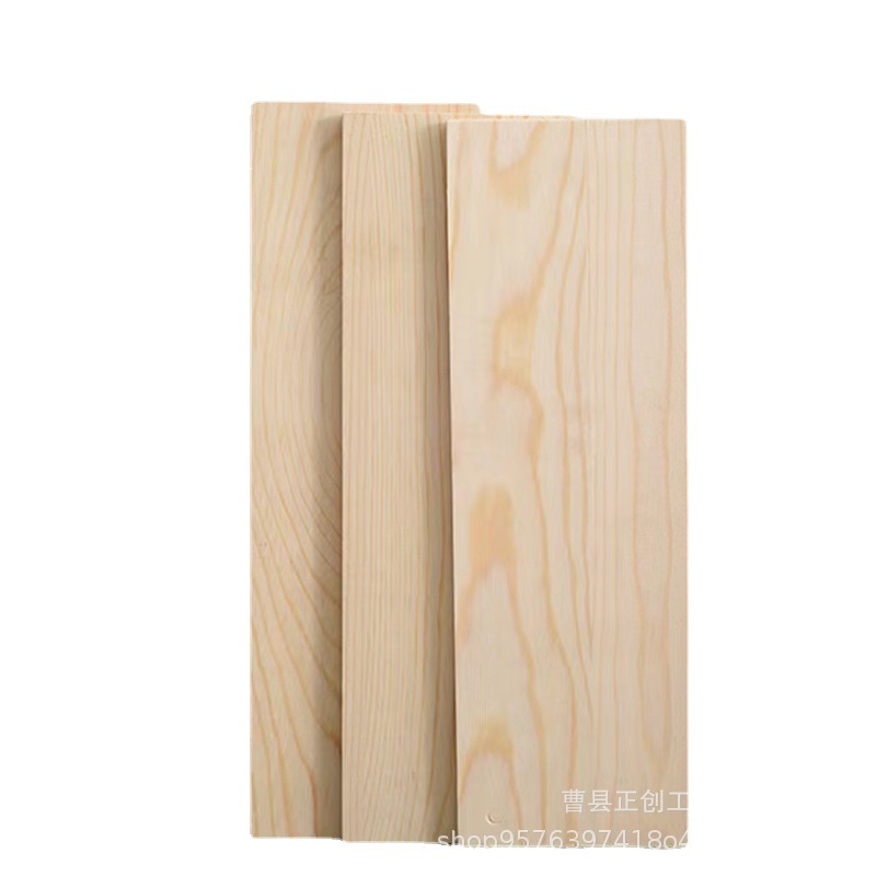 Pine Log Plank Solid Wood diy Wood Decorative Wood Raw Plank Multi-specification Pine Plank for Home Decoration