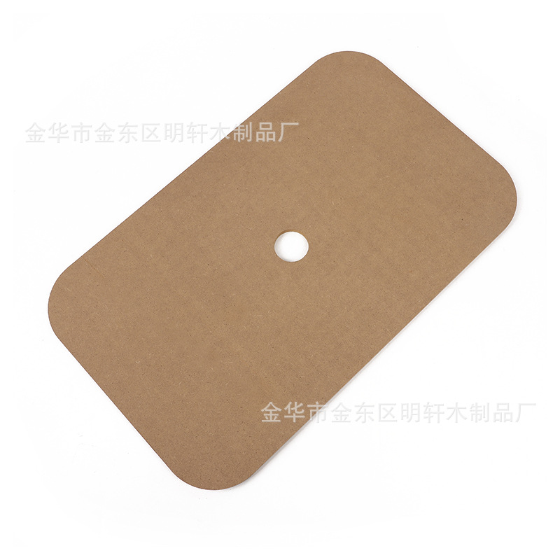 Jinhua Factory Density Board Aosong Board Medium Fiber Board Wholesale Engraving Any Size Cutting Round Density Board Customization