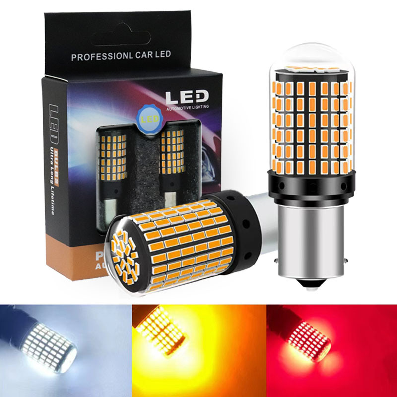 Автомобильный LED указатель поворота декодирование анти-стробоскоп 1156 3014 144SMD 1157 тормозной свет T20