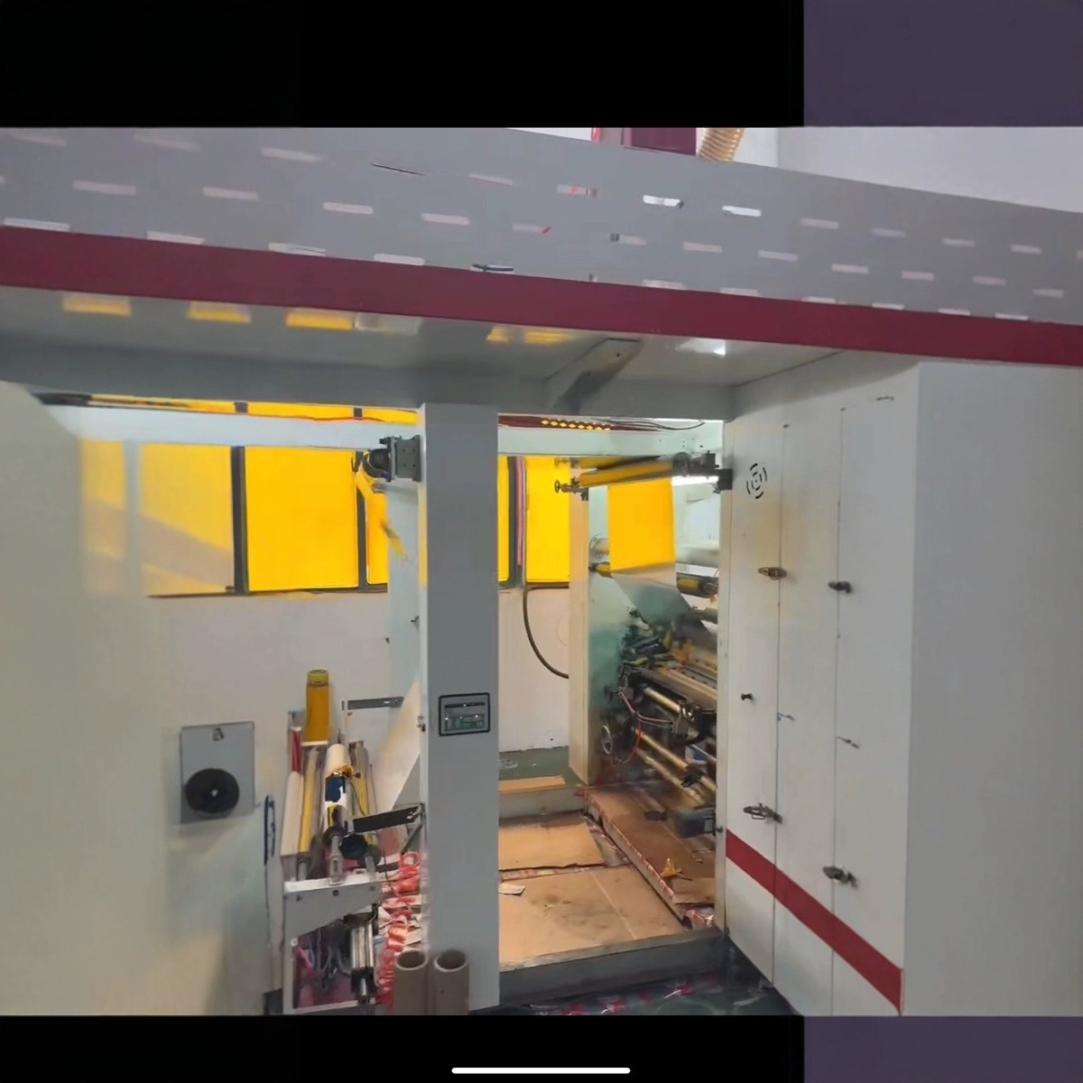 Sell Used Soft Packaging Equipment Tianyi 1000 Type Dry Laminating Machine