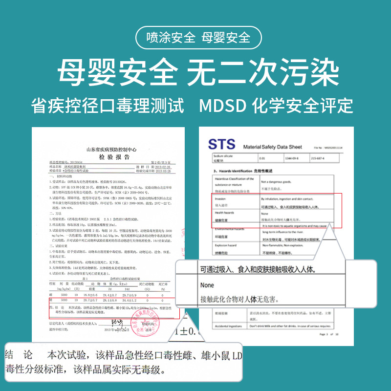 Japanese Non-Photocatalyst Titanium Dioxide Formaldehyde Removal Benzene Spray Decoration Air Pollution Scavenger Decoration Furniture