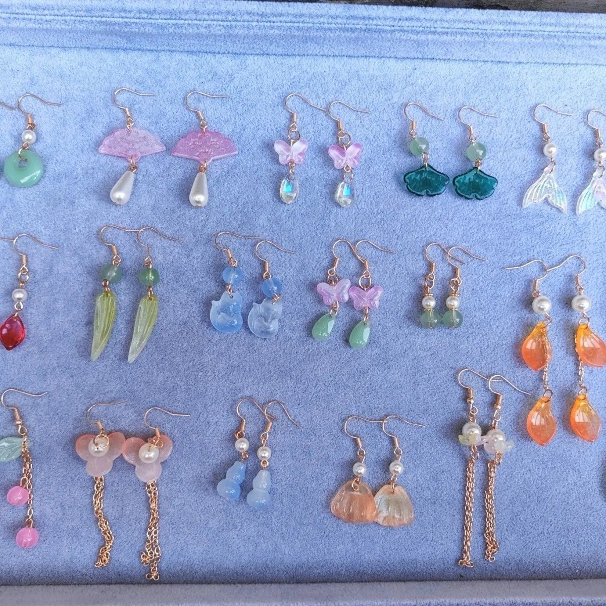 [Clearout Blind Box] Palace Style Value-For-Money 10 Pairs of Tassel Earrings for Women Internet Celebrity Ancient Style Earrings Wholesale Pack