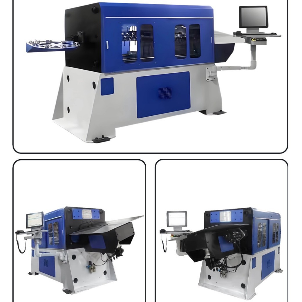 Fully Automatic 3D Wire Bending Machine Iron Wire Rack Bending Machine Auto Parts Iron Wire Forming Machine