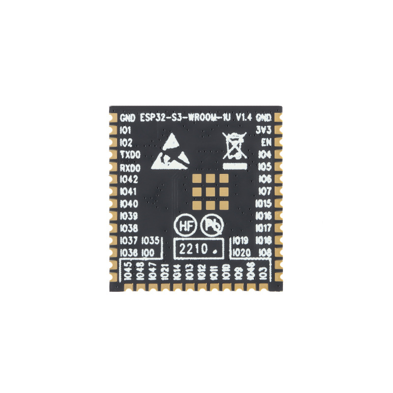 Esp32-S3-Wroom-1U-N8R2 Wi-Fi+Bluetooth 32-Bit Dual-Core Mcu Module with Single Spot