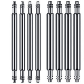 Аксессуары для часов эластичный барный валец все стальные ушки необработанные ушки аксессуары для часов из нержавеющей стали соединитель шпилек для часов