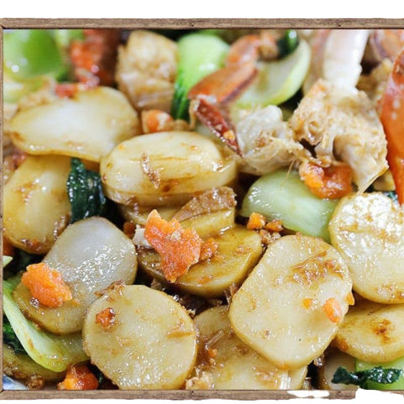 Factory Directly Supply Jiangxi Shuimo Rice Cake Handmade Ciba Fried Rice Cake Pieces Hot Pot Food Wholesale