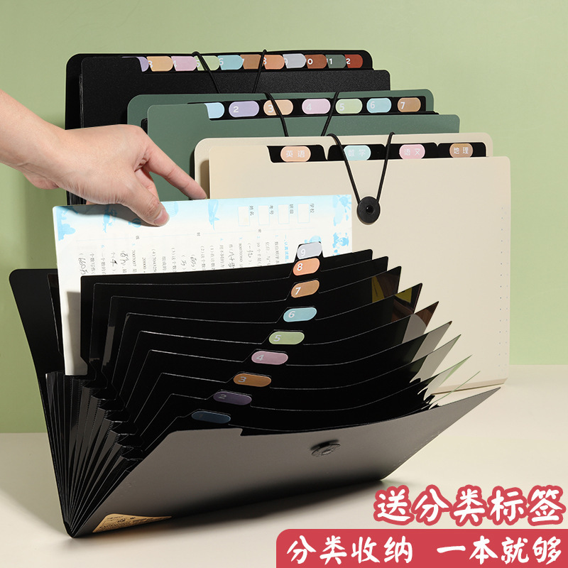 Сумка для документов Kangbai на 5 отсеков, многоуровневая, для офисной информации, для беременных, переносная, 108 г