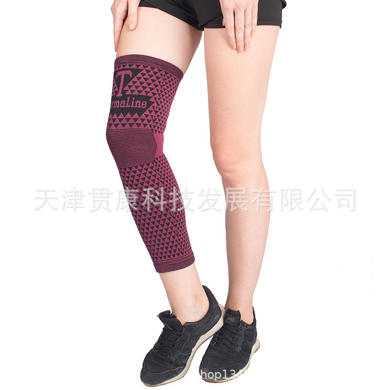 Tourmalines Letter Magnetic Leggings All Year Round High Elastic Leggings Knee Protection Supplies