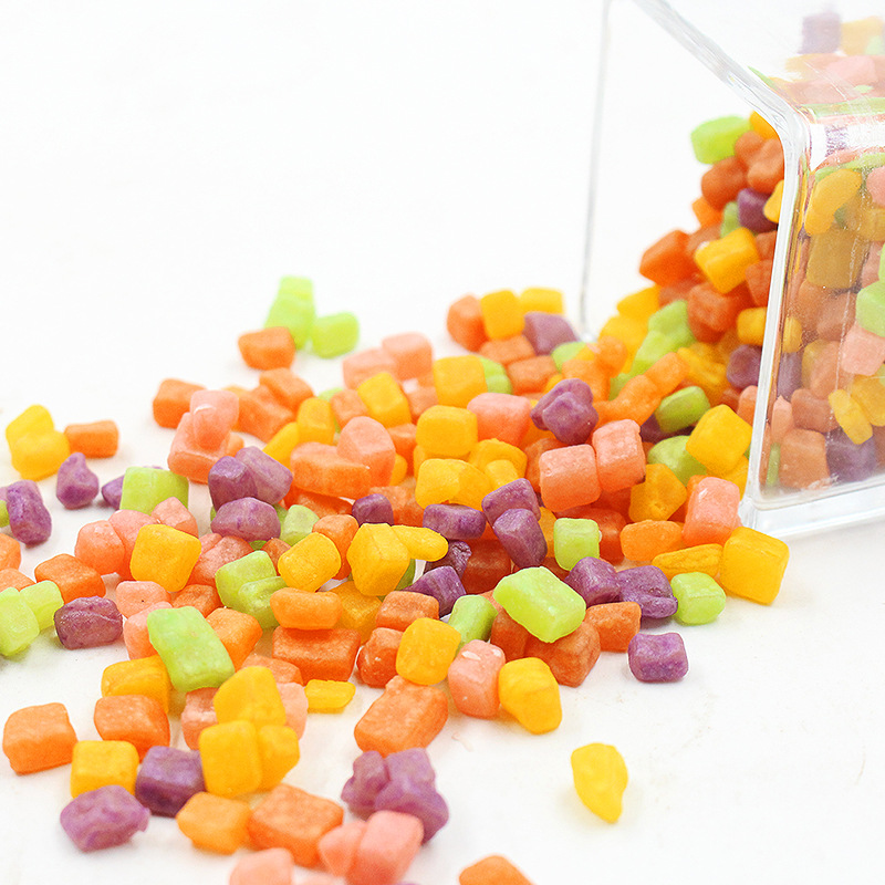 Sour Girl Gummy Fruit Flavored Candy 8090S Childhood Nostalgia Craving Children's Snacks Casual Snack Food