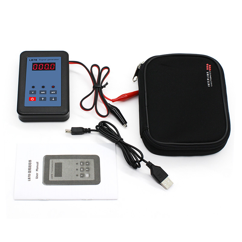 4-20mA signal generator 0-10mV current voltage millivolt resistance temperature process calibration calibrator Thermal