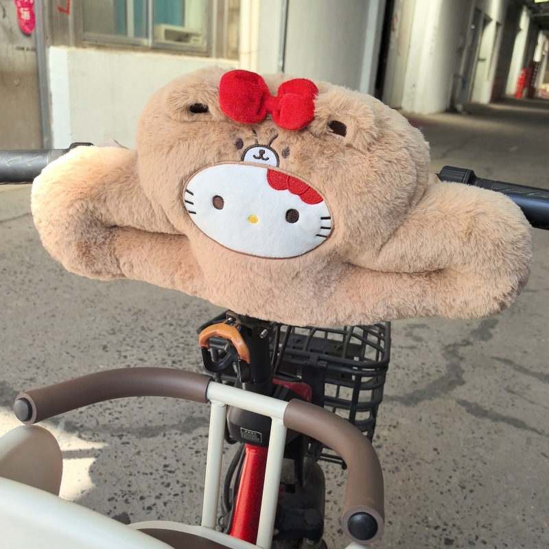 Cartoon Cute Electric Car Anti-Collision Pillow Child Seat Headrest Cushion Baby Battery Car Headrest