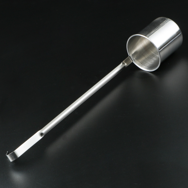 Wholesale wine grape wine dispenser stainless steel wine spoon non-magnetic wine hanger oil lifting long handle household wine spoon wine dispenser