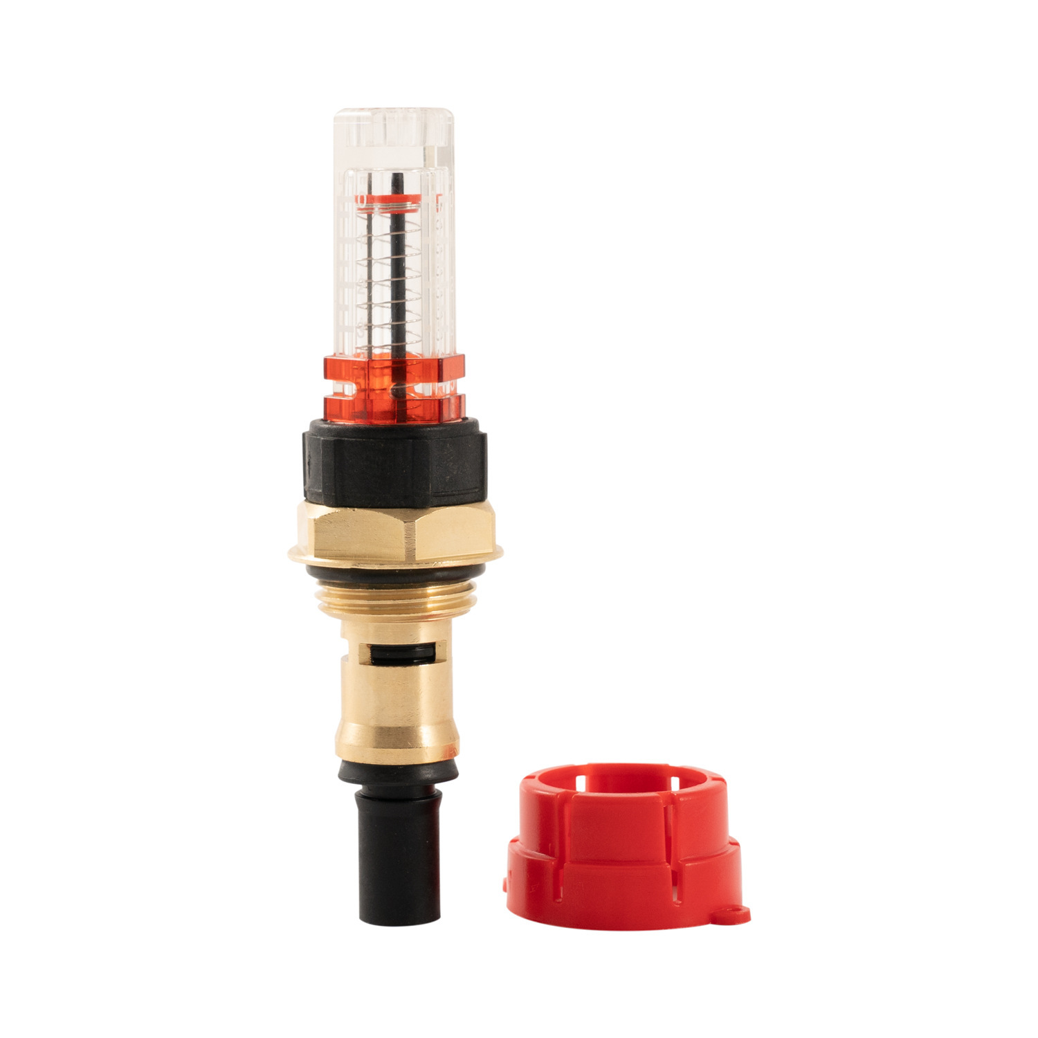 Water Distributor Flow Meter Branch Line Visual Flow Adjustment Water Distributor Accessories in Stock Natural Color Independent Packaging