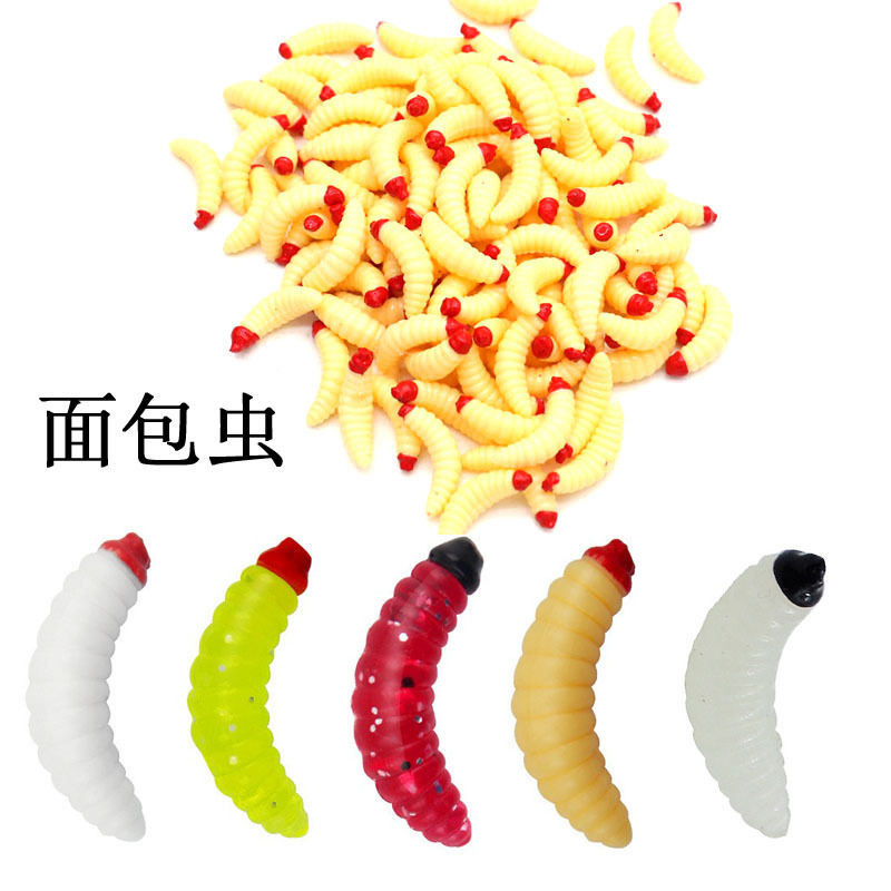 Мягкая приманка в форме червя Luya, бионическая приманка, 2см 0.4г, для ловли басса