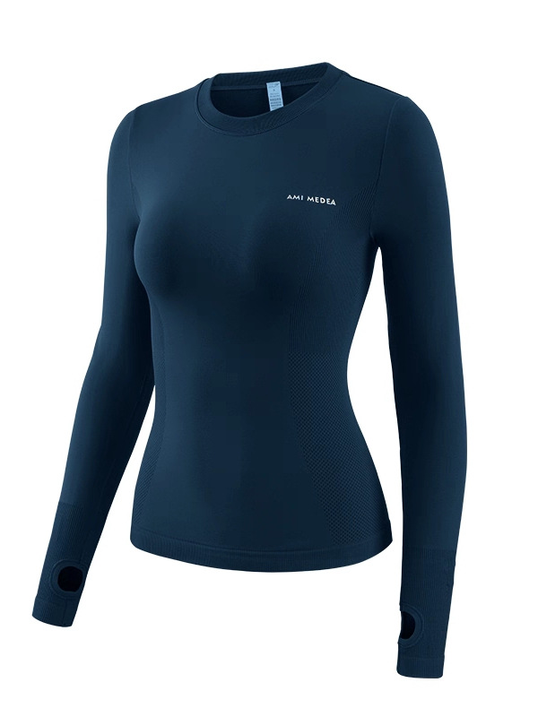 Yoga Clothes for Women in Autumn and Winter Slimming Sports Tops Slim Running Pilates Elastic Training Sports Tights