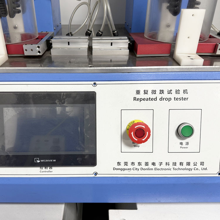Repetitive Micro-Drop Tester Simulates Earphone Daily Micro-Drop Wear Test Single Ear and Double Ear Simultaneous Detection