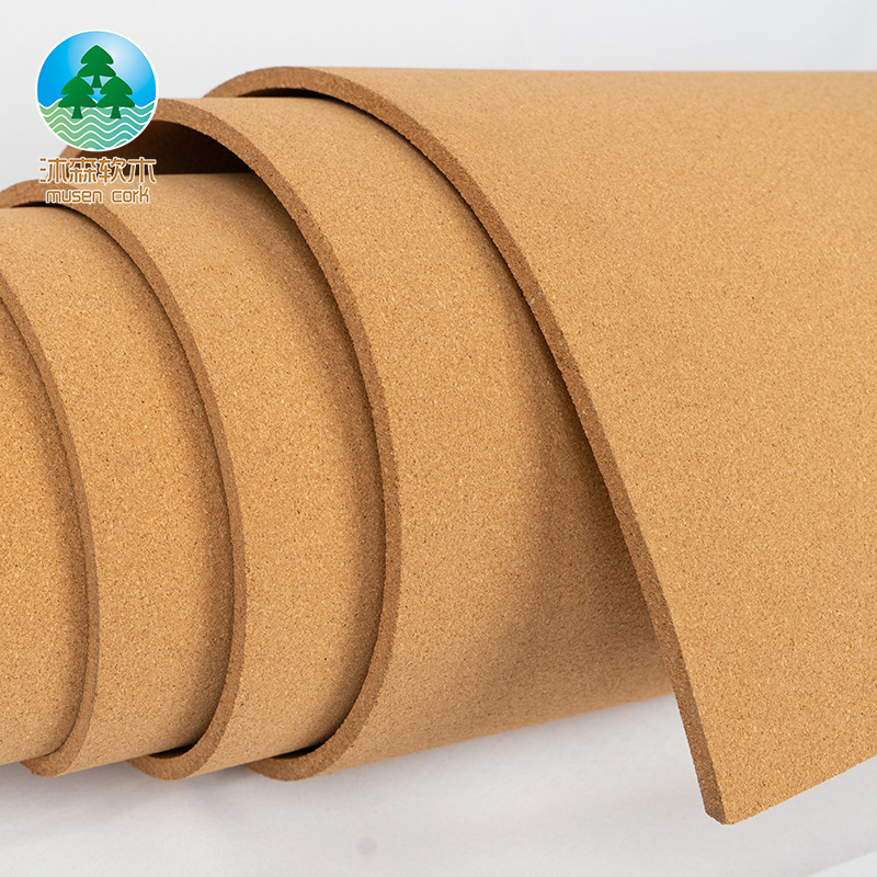 Processing Customized Cork Board 1-12mm Thick Photo Wall Self-Adhesive Wall Stickers Kindergarten Cork Wall Board Cork Roll