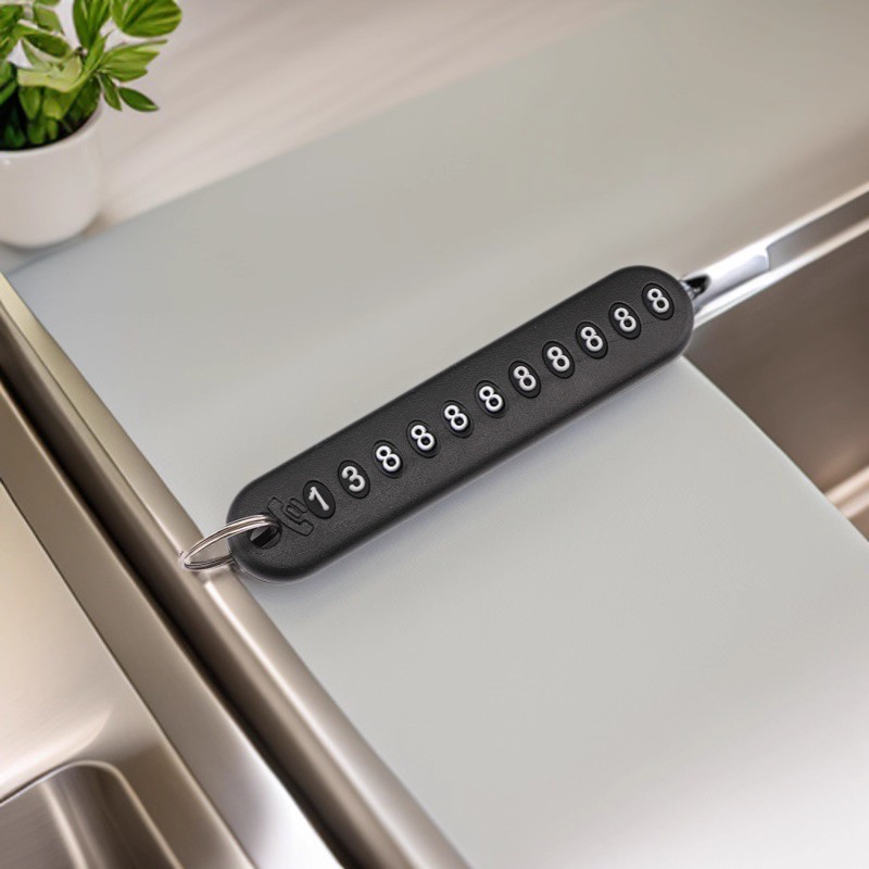 Антиутечный номерной знак для ключей автомобиля, брелок для ключей, DIY, маленький подарок