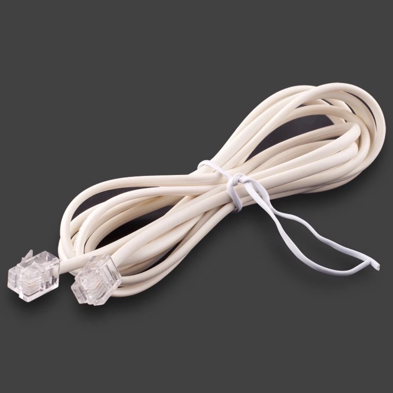 Landline four-core telephone line 2-core 4-core extension line Finished telephone jumper universal outdoor telephone connection line