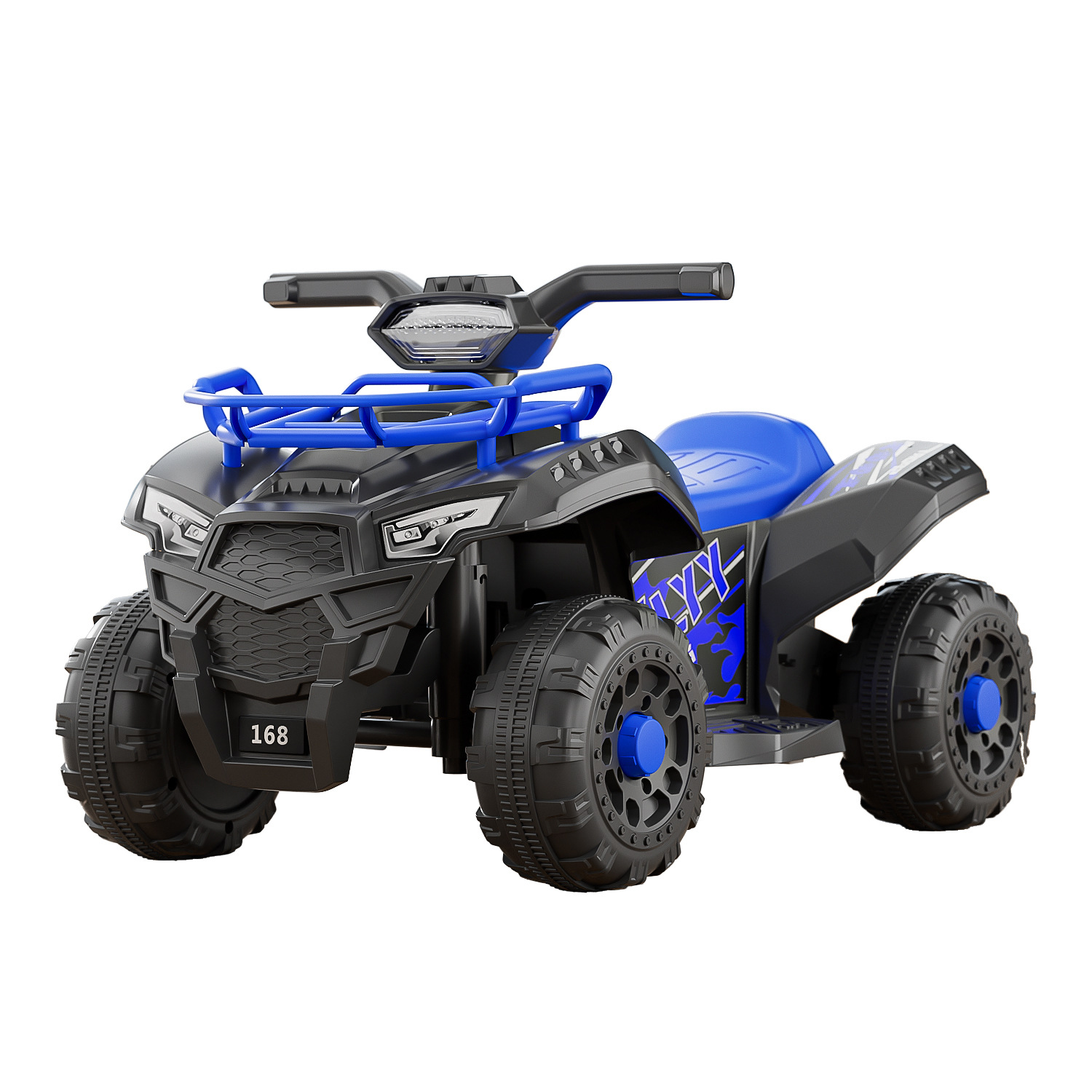 Children's Four-Wheel Atv, Children's Off-Road Vehicle, Electric Motorcycle, Electric Toy Car for Adults, Men and Women, Baby