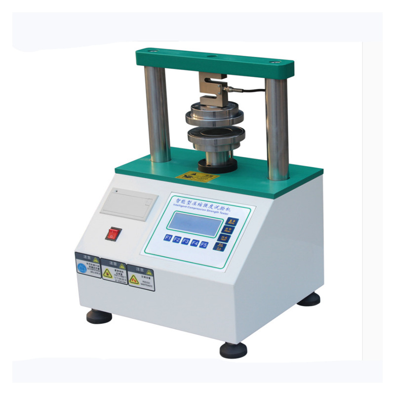Manufacturers in stock raw paper ring pressure strength cardboard flat pressure strength gluing strength edge pressure strength testing machine