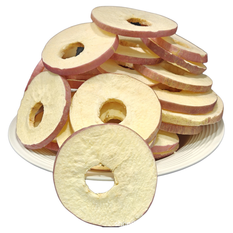 Freeze-Dried Apples, Dried Apple Rings, Dried Fruits, Zhao Lusi, No Sugar Added, No Additives, Fd Apple Crisps, Drop Shipping
