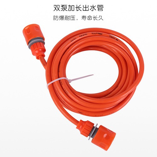 Manufacturer Supplies 12V Car Washer Electric High-Pressure Portable Water Pump All-Copper Household Car Wash Tool Water Gun