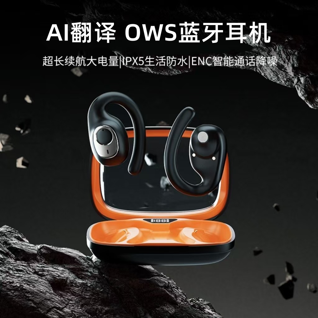 Ai Smart Translation Headset Real-Time Interpretation Smart Conference Ai Simultaneous Translation Business Meeting Multi-Language Travel