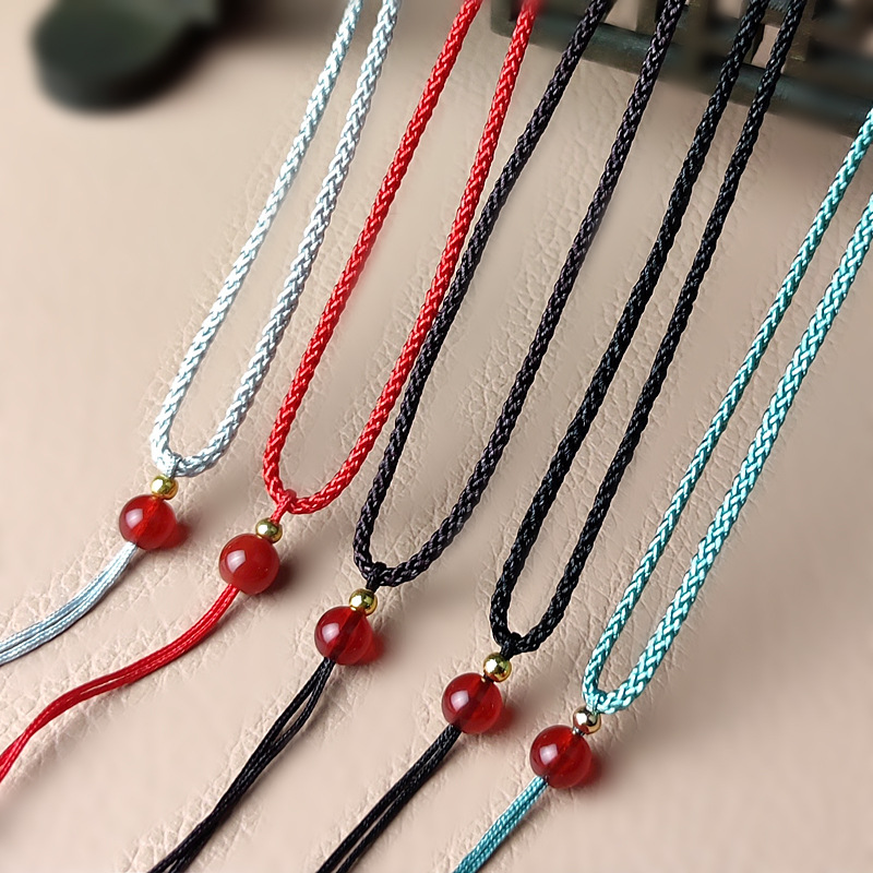 Тонкая регулируемая веревка для ожерелья, нефритовая веревка, оптовая продажа