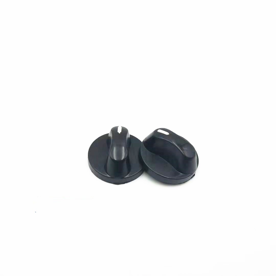 Factory Pin gas stove switch white point plastic knob twist switch handle ignition round 8MM stove accessories