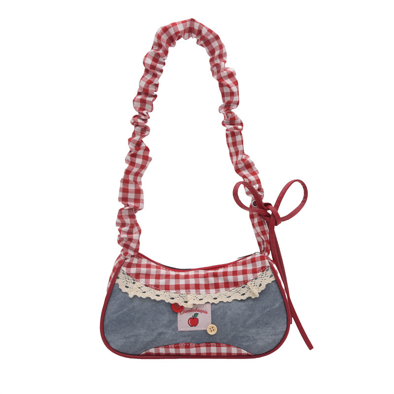 New Fashionable Casual Handbag, Versatile Commuter Tote Bag, Large Capacity Student Class Shoulder Armpit Bag