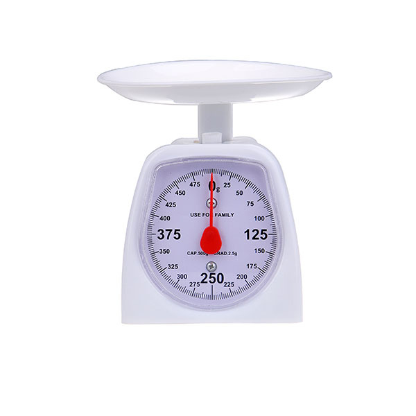 Manufacturer Customized Mechanical Square Kitchen Spring Food Scale Household Scale Plastic Scale Old-Fashioned Household Scale