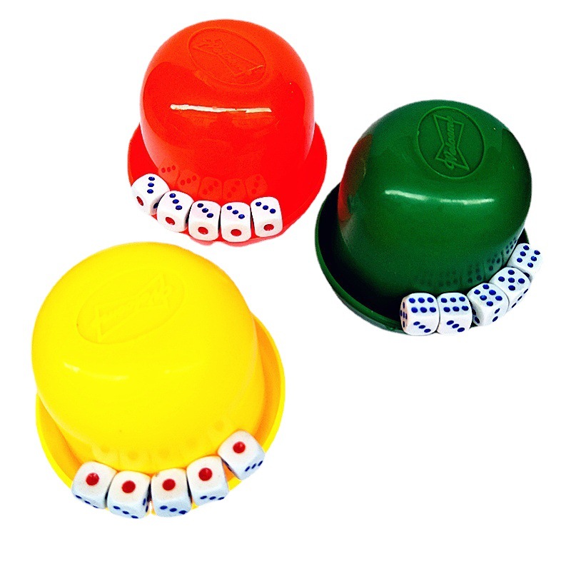 Factory price directly for color dice cup with color screen Cup suit KTV commonly used two yuan supply