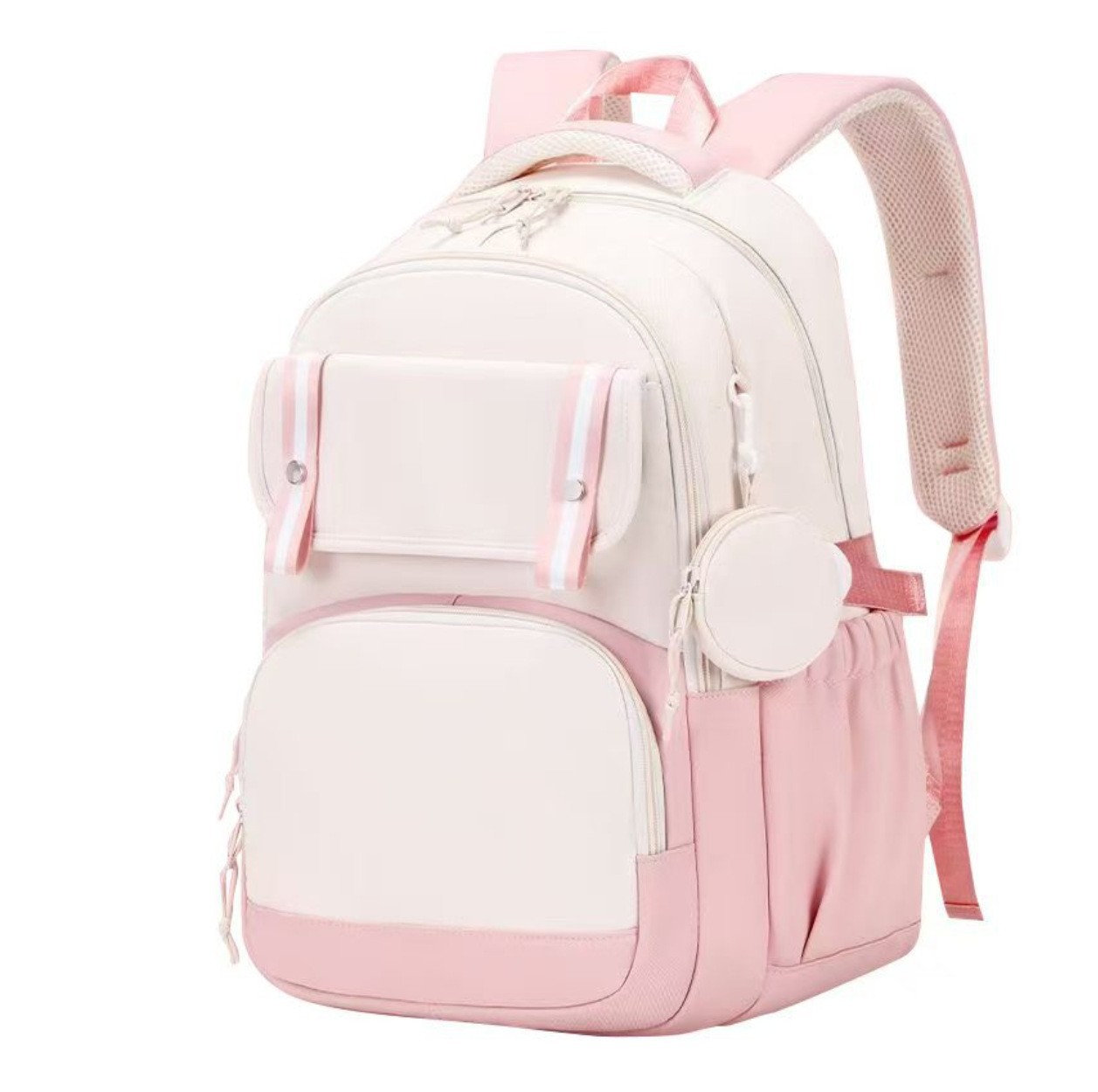 Schoolbag Female Ins Style Korean Version Harajuku Campus Junior High School and High School Student Backpack New Trendyy Backpack