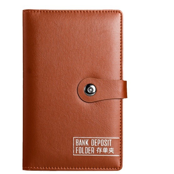 Cash Saving Book, Deposit Certificate Holder, Bill Storage Book Holder, Customized Bank Regular Deposit Form, Summary Ticket Passbook Collection Book