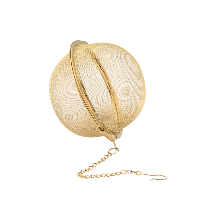 Factory Direct Supply 304 Stainless Steel Seasoning Ball Household Creative Multifunctional Tea Filter Soup Hot Pot Marinated Ball