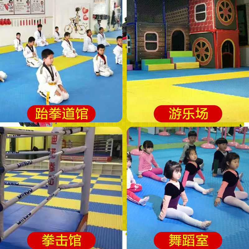 Eva Foam Floor Mat Taekwondo Mat Dance Practice Classroom Playground 1m X 1m Thickeneded Training Martial Arts Mat