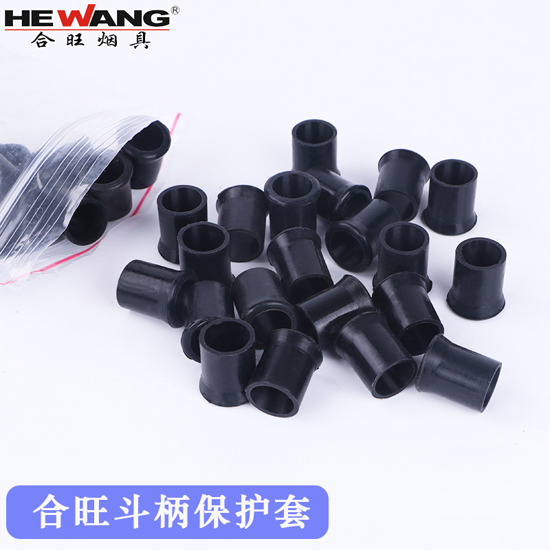 Набор мундштуков Hewang, набор мундштуков для сигарет, набор для укуса с ручкой ведра, специальная защитная крышка, резиновый мундштук/набор для укуса