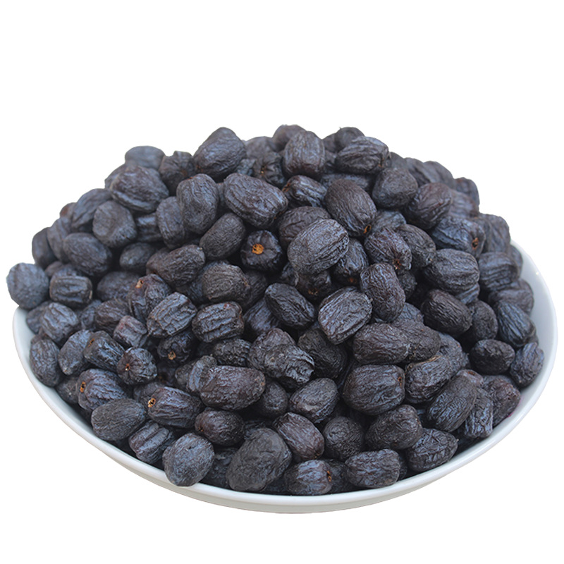 Zaoshan Taihang Temptation Hebei Authentic Natural Wild Seedless Jujube Black Date Soft Date Persimmon Manufacturer Wholesale