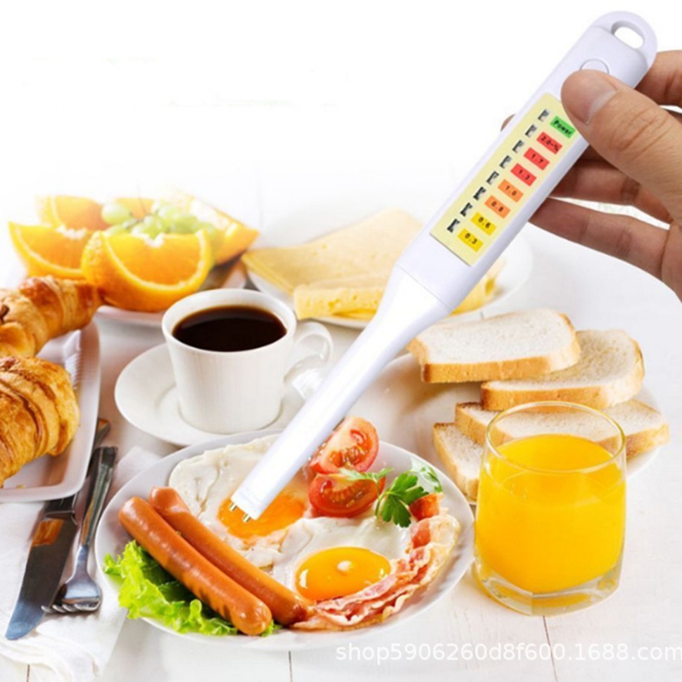 Pen-type electronic salinity salt meter vegetable soup salty light concentration test pen salinometer salinity test